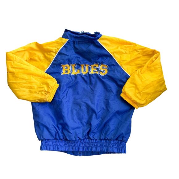 Vtg 1990s NHL Kid Sports Inc St Louis Blues Windbreaker Jacket 4T - Picture 1 of 7